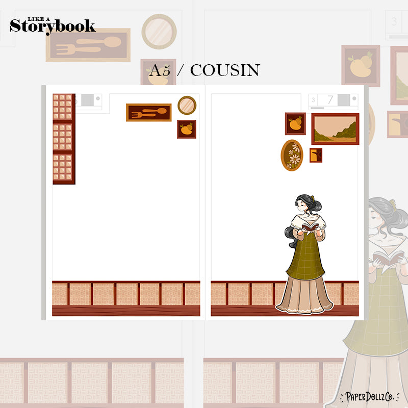 Buwan ng Wika | Like a Story Book | Cousin Daily Sticker Kit | Cd108