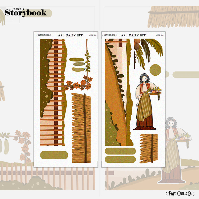 Buwan ng Wika | Like a Story Book | Cousin Daily Sticker Kit | Cd111