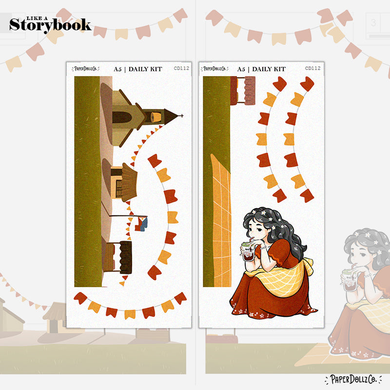 Buwan ng Wika | Like a Story Book | Cousin Daily Sticker Kit | Cd112