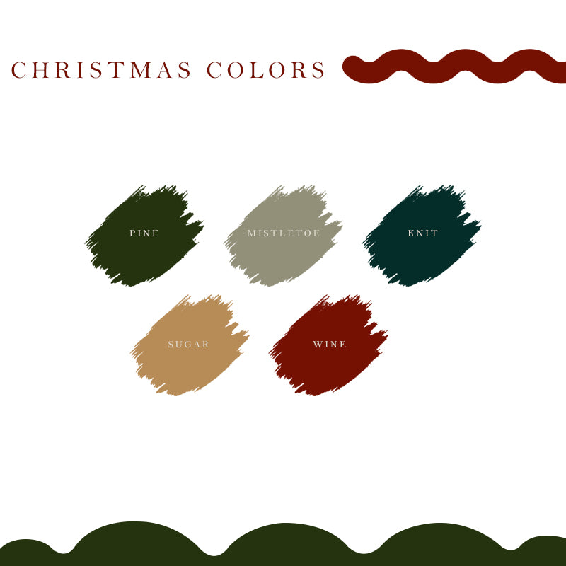 Letter Journal Sticker | Consonant | Christmas Colors | L024