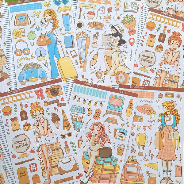 Solo Wanderlust Collection Stickers | C411