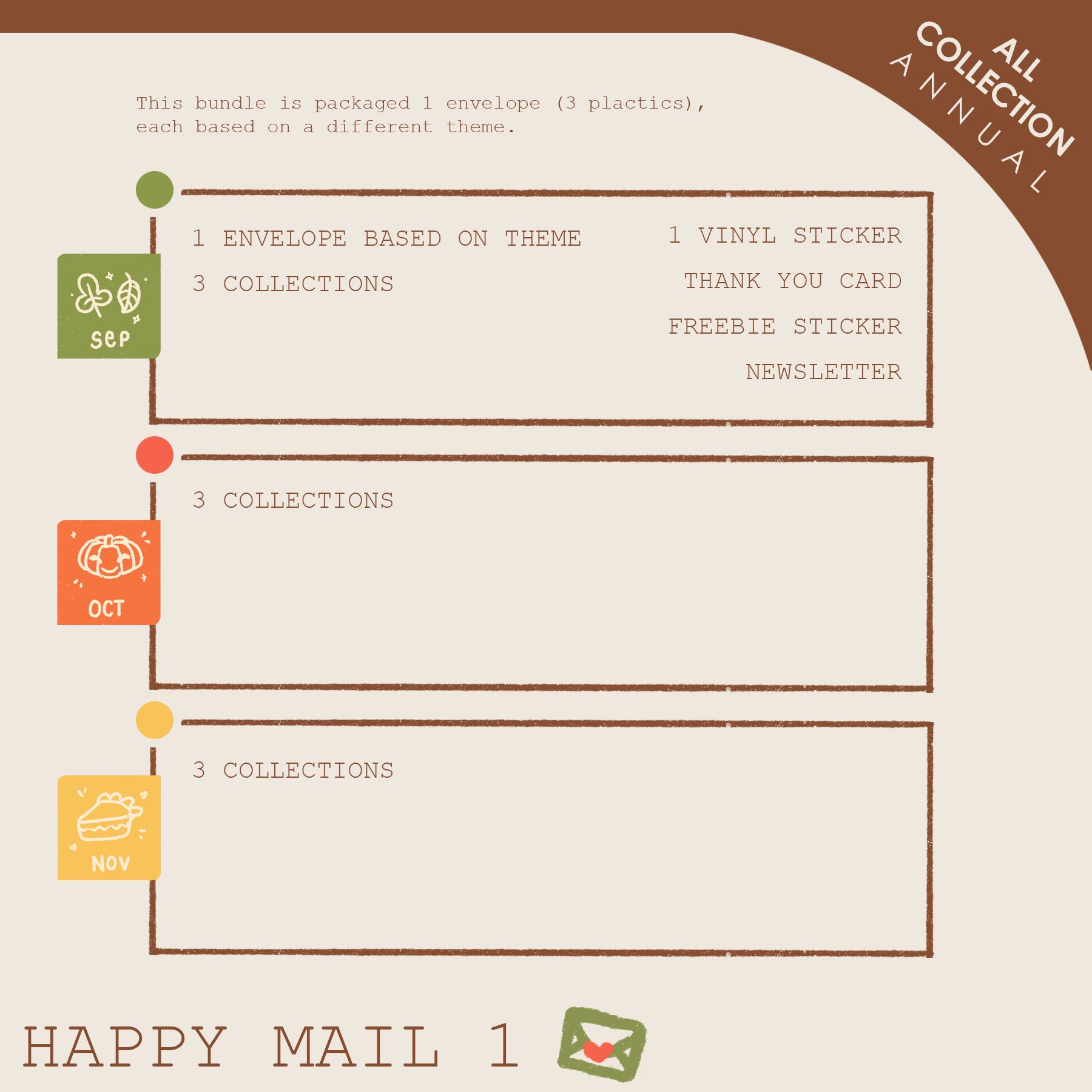 Annual Lite | All Collection | Dear Dolly Snail Mail Subscription 🇵🇭