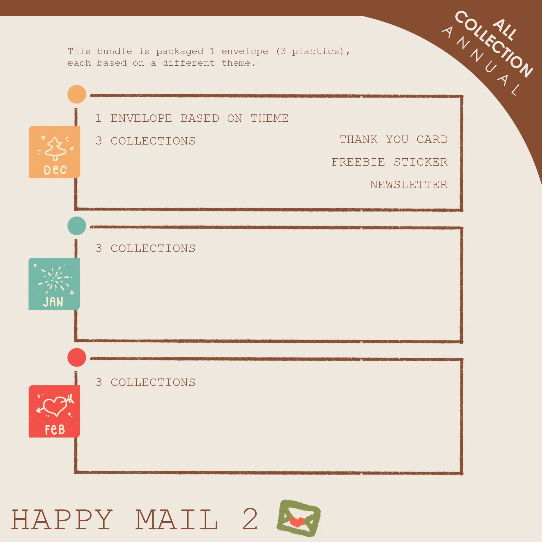 Annual Lite | All Collection | Dear Dolly Snail Mail Subscription 🇵🇭
