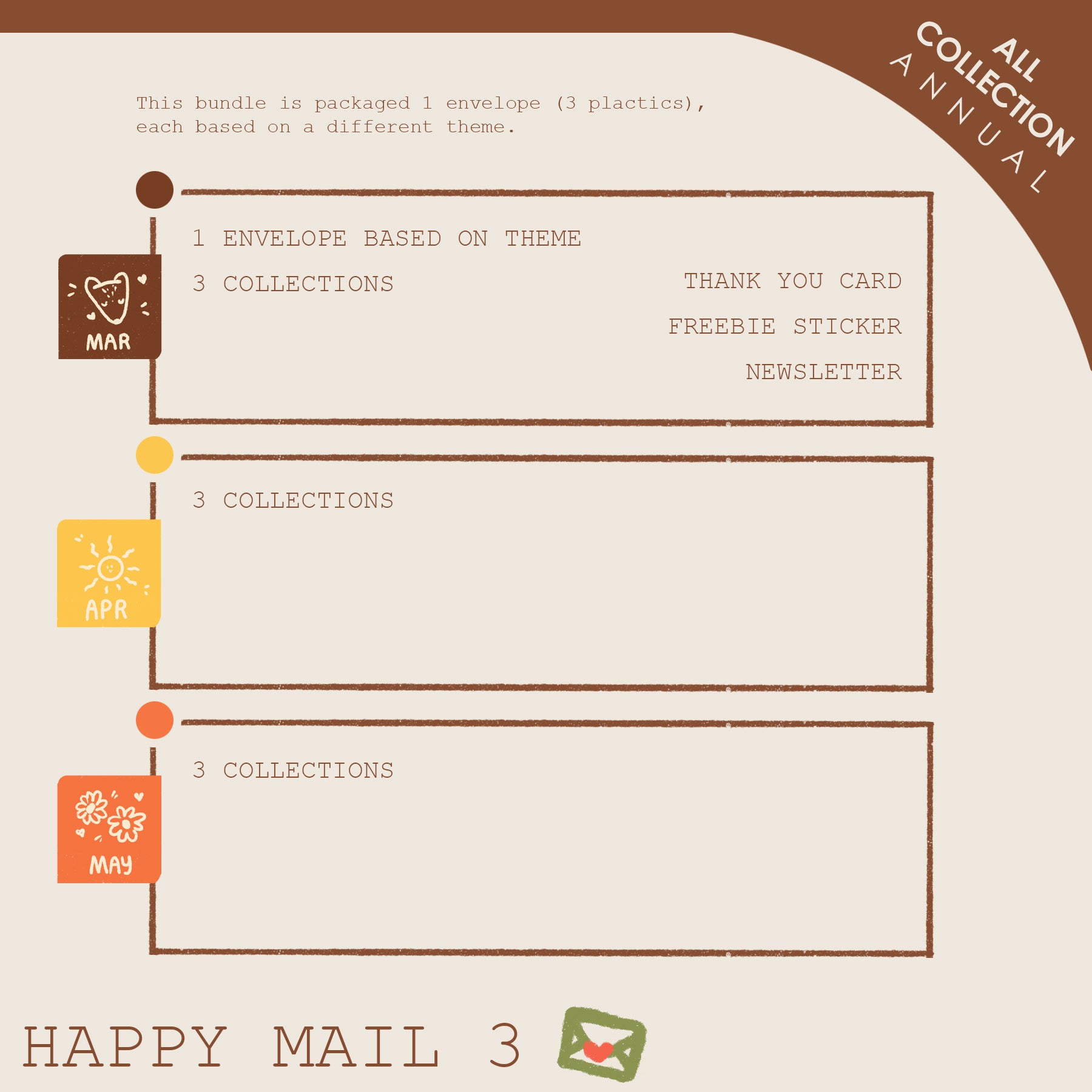 Annual Lite | All Collection | Dear Dolly Snail Mail Subscription 🇵🇭