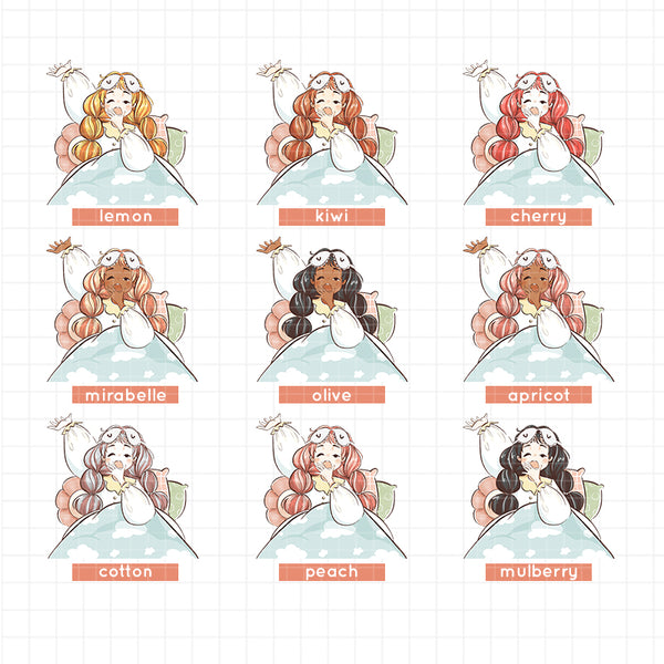 Peaceful Sweet Dreams Collection Stickers | C362