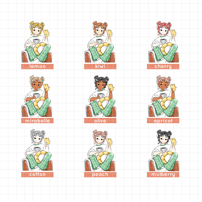 The Breakfast Club | Just Dolls Stickers | J488