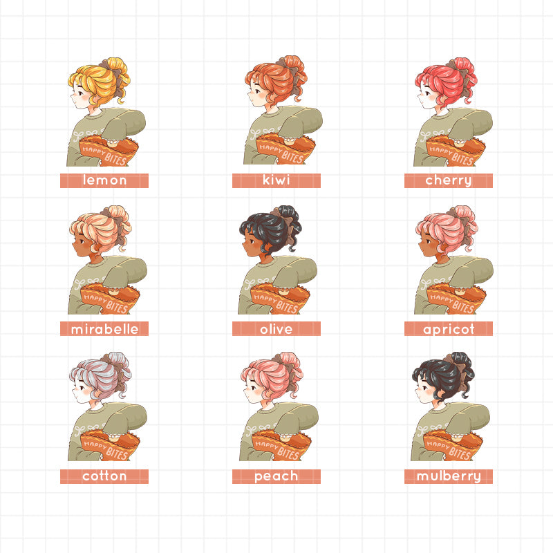 Snack | Cozy Harvest | Hobonichi Cousin Weekly Kit | hcwk139