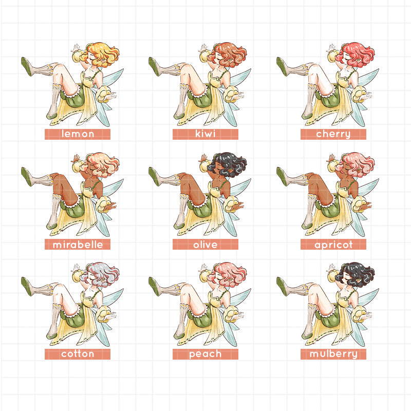 Fairy Tales PaperDollzCo Planner Sticker Book | CB059