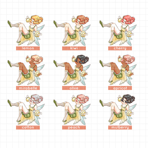 Fearless Fairy Tales Collection Stickers | C360
