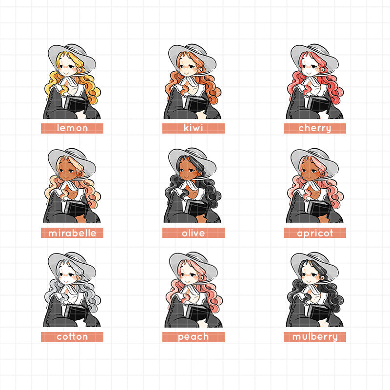 Ethel | Midnight Muse | Collection Stickers | C457