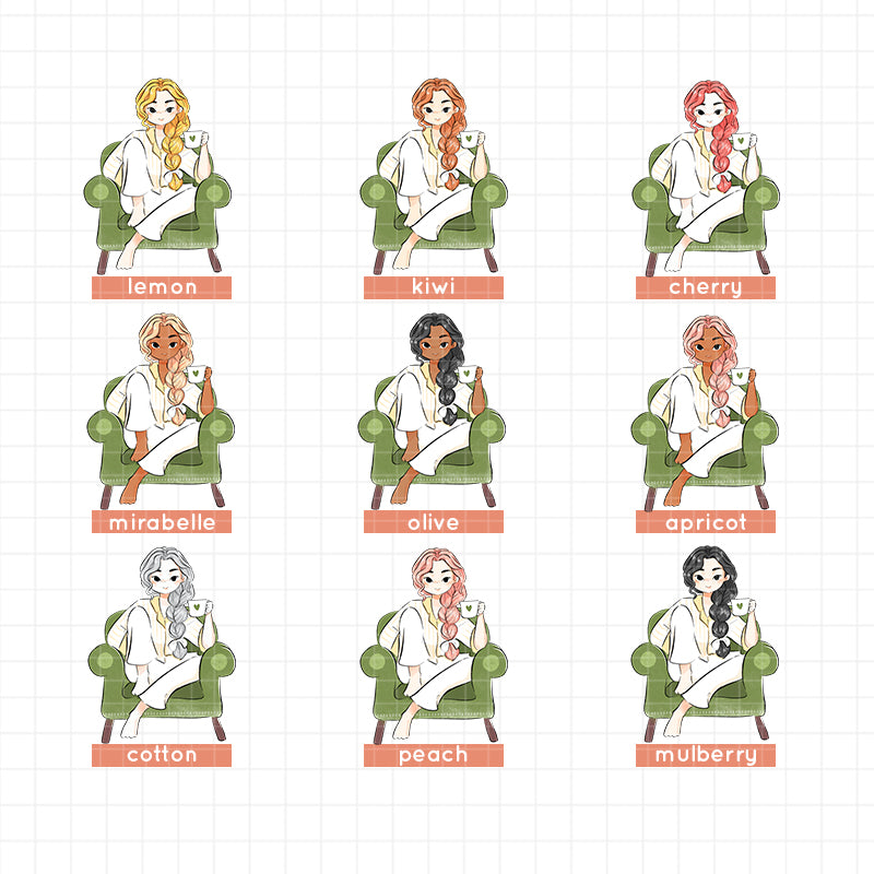 The Breakfast Club | Just Dolls Stickers | J491