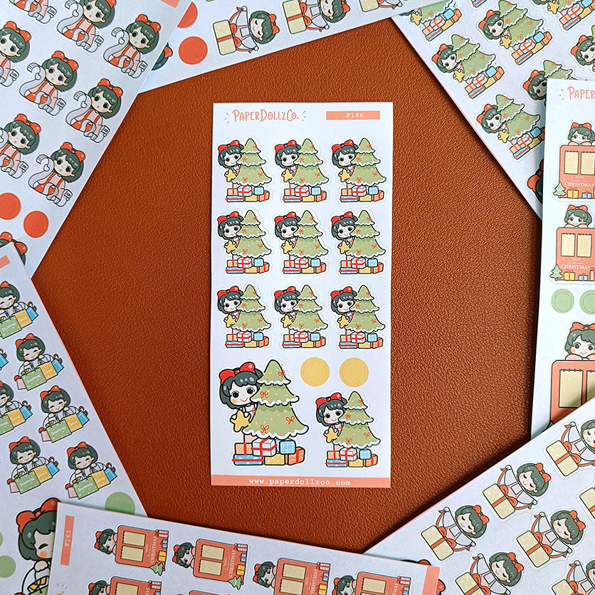 Christmas | PaperDollzCo Planner | Activity Stickers | f166