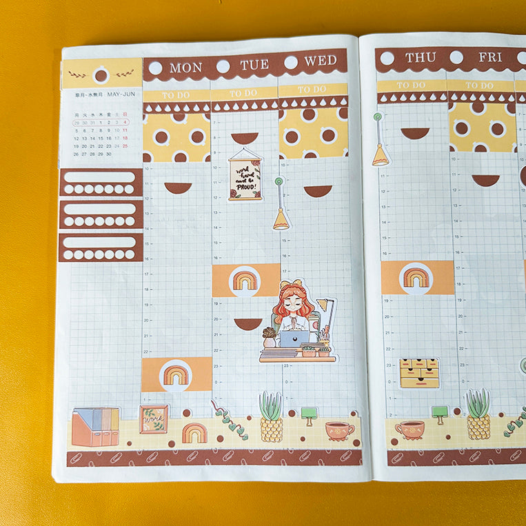 Diligent ( Working Women ) Hobonichi Cousin Weekly Kit - hcwk016