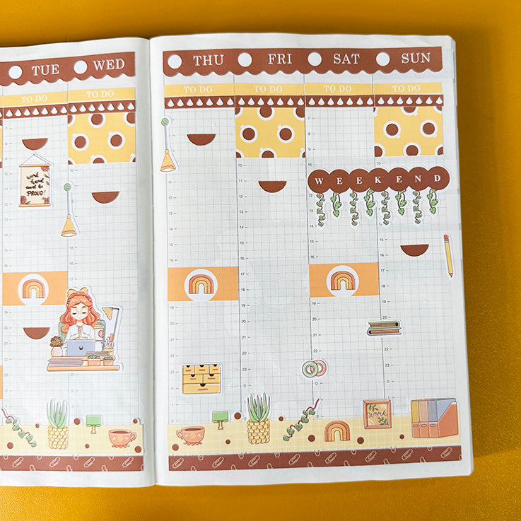 Diligent ( Working Women ) Hobonichi Cousin Weekly Kit - hcwk016