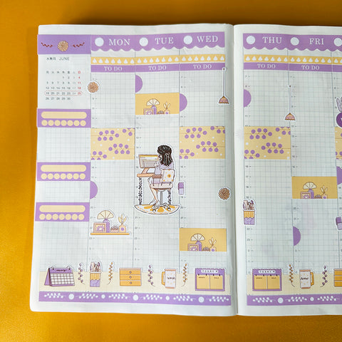 Committed ( Working Women ) Hobonichi Cousin Weekly Kit - hcwk017