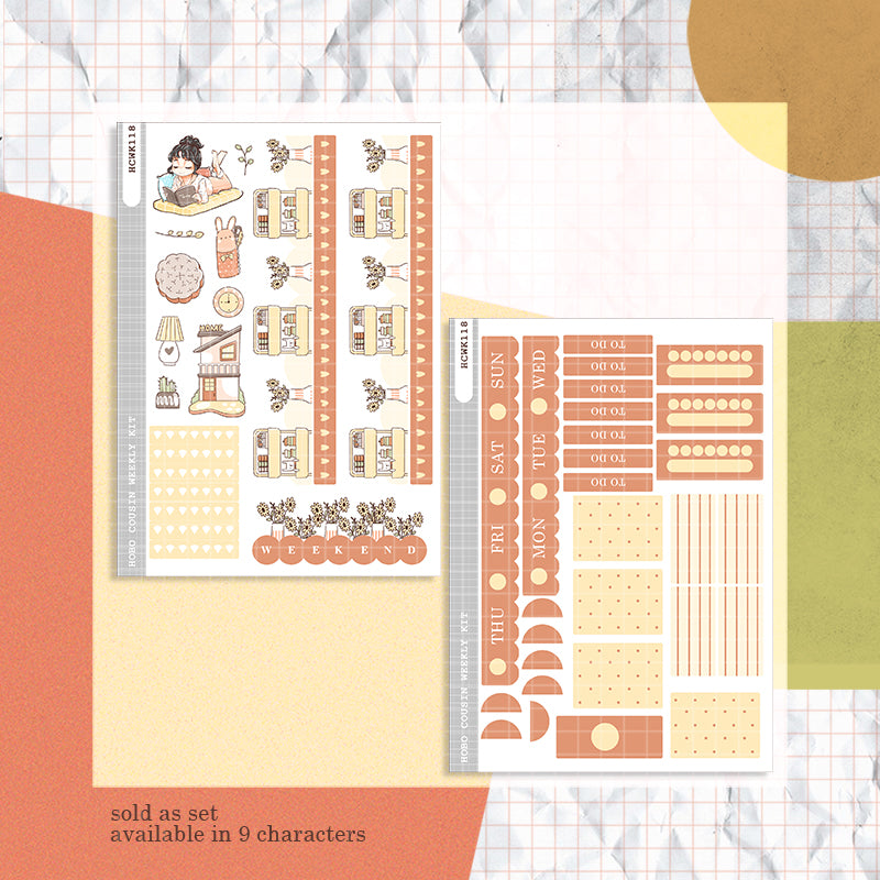 Home | Planner Girl | Hobonichi Cousin Weekly Kit - hcwk118