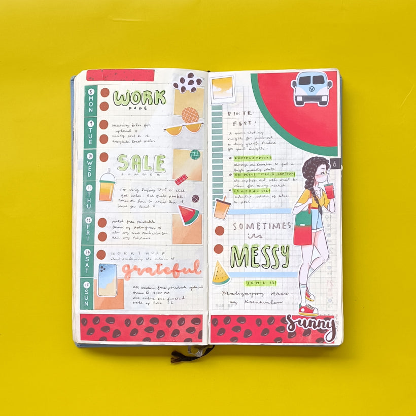 Sunny | Summer Time | Collections Sticker | C163