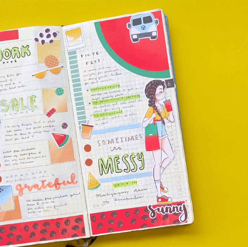 Sunny | Summer Time | Collections Sticker | C163