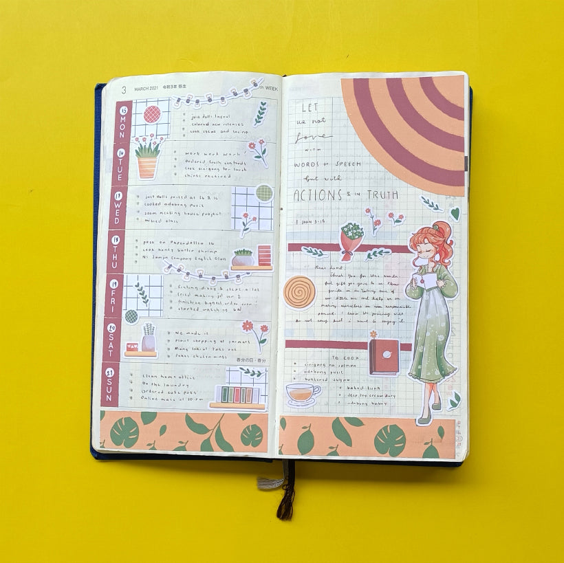 Floral | Sailor Bloom | Spring Collections Sticker | C191