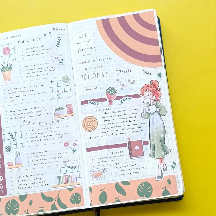 Floral | Sailor Bloom | Spring Collections Sticker | C191