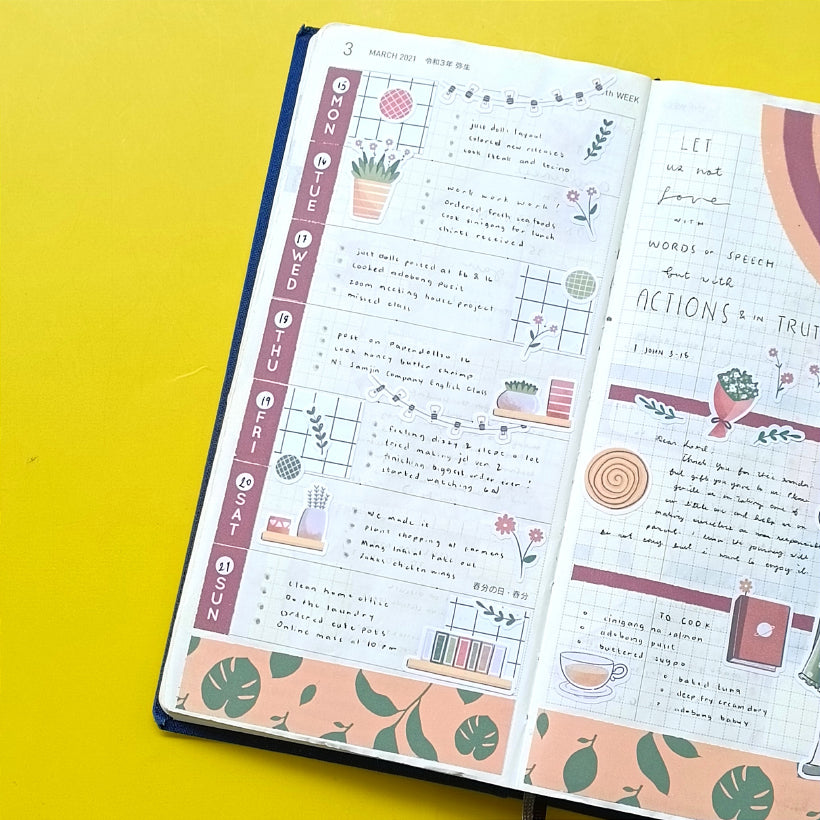 Floral | Sailor Bloom | Spring Collections Sticker | C191