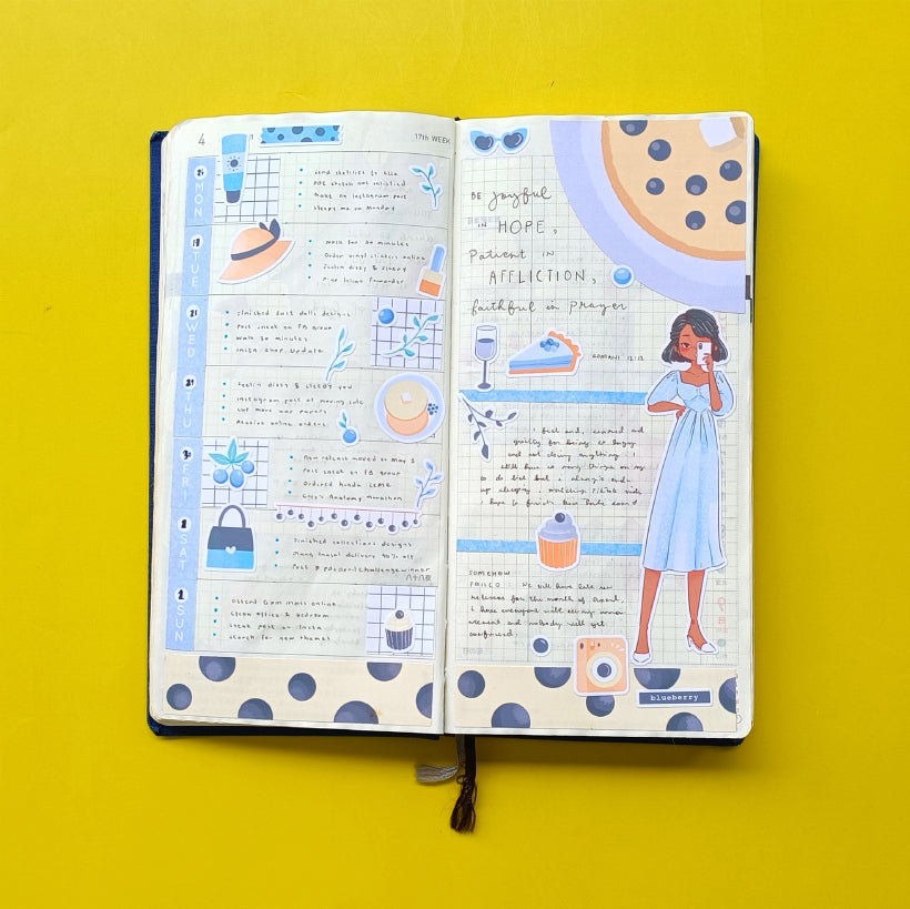Blueberry | Sweet Summer | Collections Stickers | C200