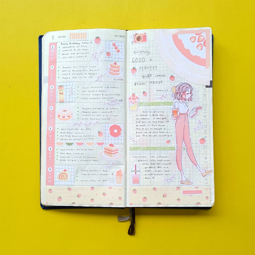 Strawberry | Sweet Summer | Collections Stickers | C203