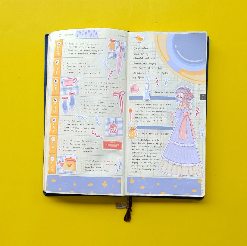 Lavender | Tea Party | Collections Stickers | C210