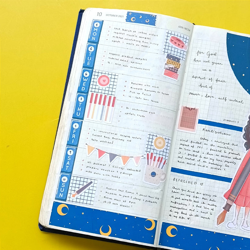 Pen Collector | Craft Library | Collections Stickers | C233