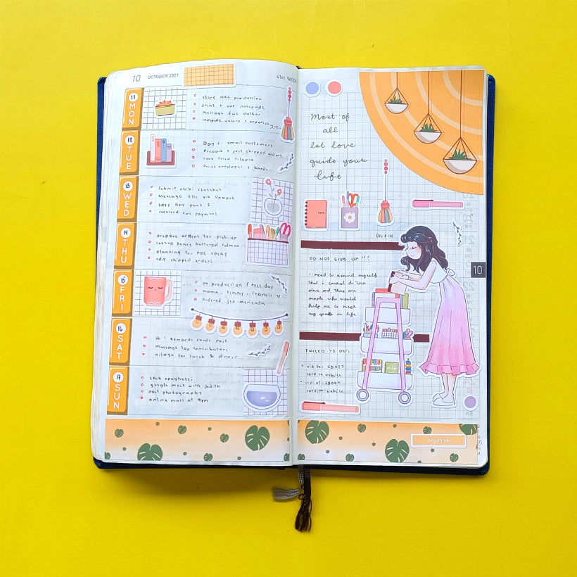 Organizer | Craft Library | Collections Stickers | C234