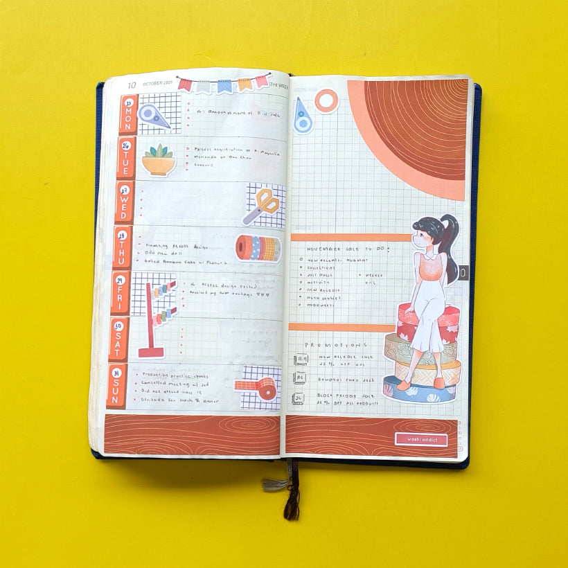 Washi Addict | Craft Library | Collections Stickers | C236