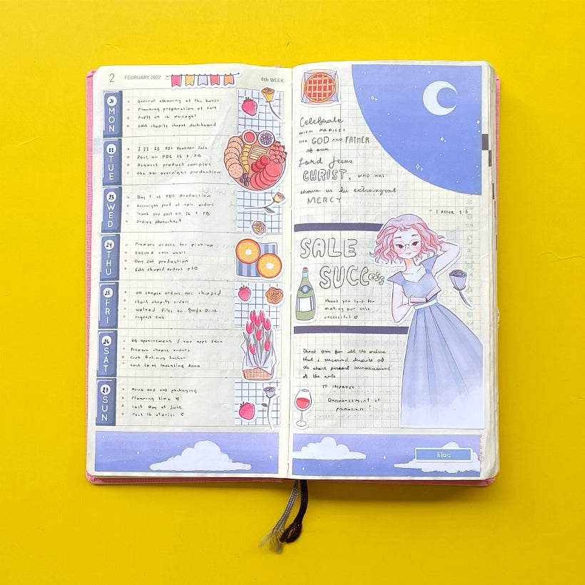 Lilac | Picnic Diaries | Collections Stickers | C242
