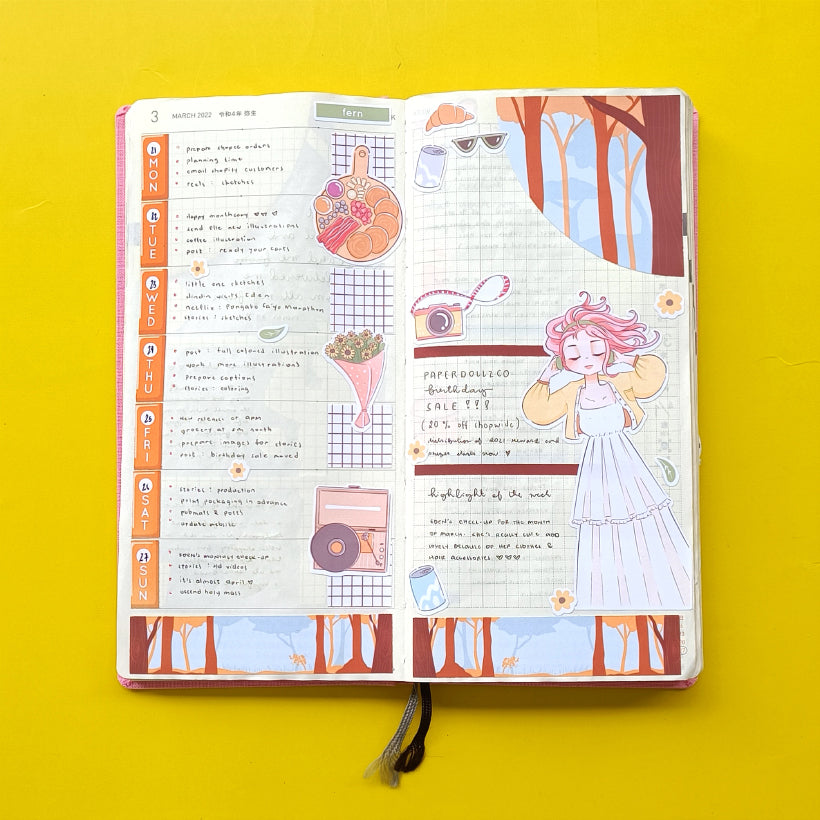 Fern | Picnic Diaries | Collections Stickers | C245