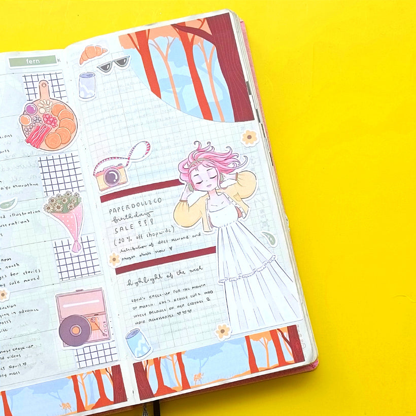 Fern | Picnic Diaries | Collections Stickers | C245