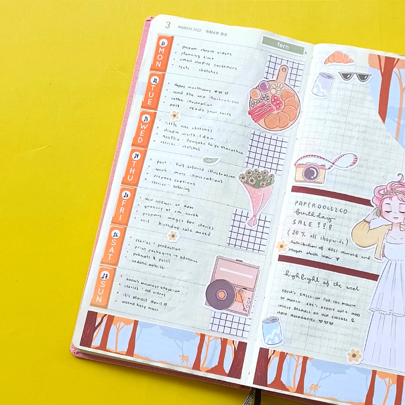 Fern | Picnic Diaries | Collections Stickers | C245