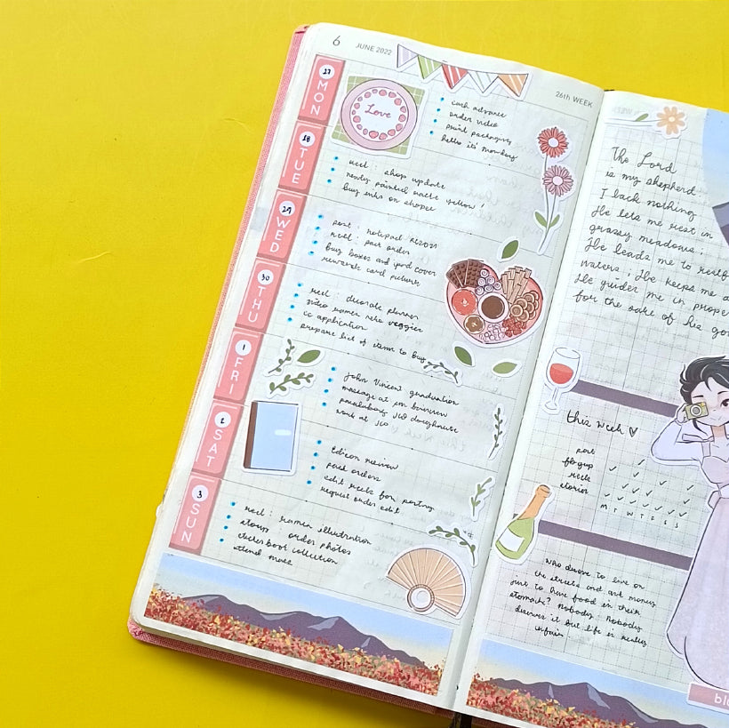 Blush | Picnic Diaries | Collections Stickers | C246