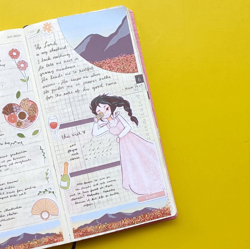 Blush | Picnic Diaries | Collections Stickers | C246