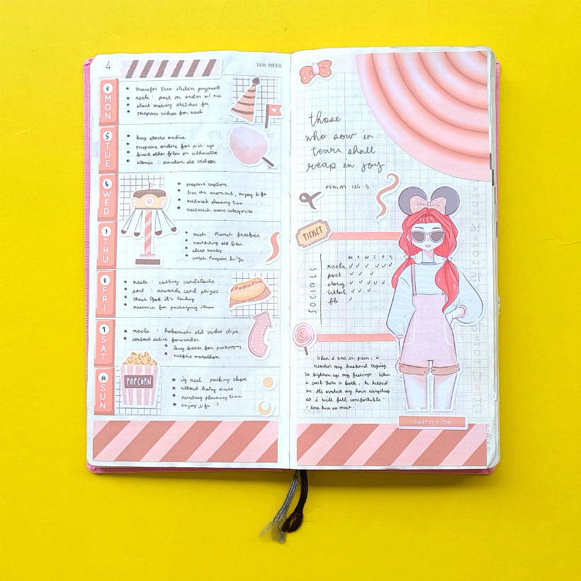 Swing Ride | My Fair Ladies | Collections Stickers | C249
