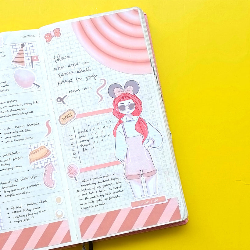 Swing Ride | My Fair Ladies | Collections Stickers | C249