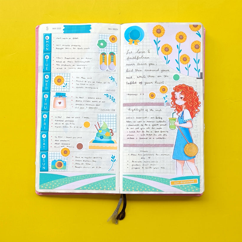 Sun-drenched | Summer Princess | Collections Stickers | C258