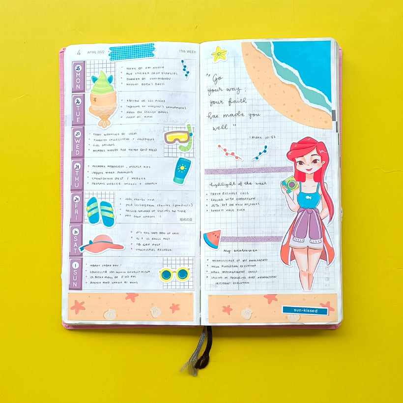 Sun-kissed | Summer Princess | Collections Stickers | C259