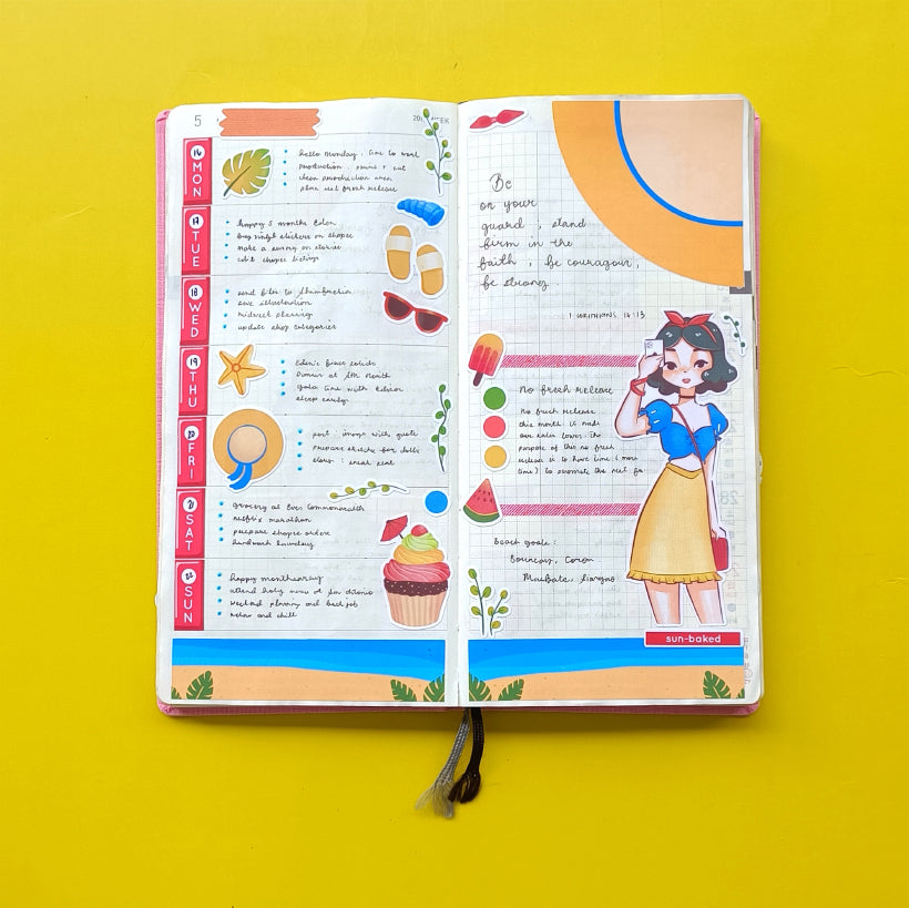 Sun-baked | Summer Princess | Collections Stickers | C260