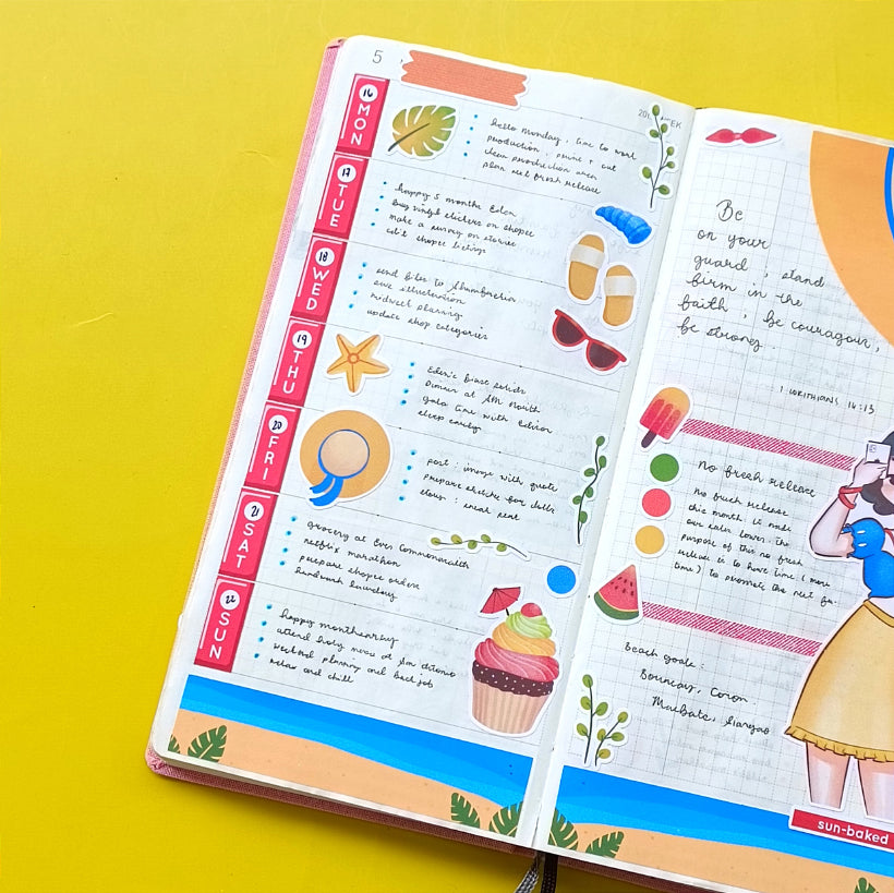 Sun-baked | Summer Princess | Collections Stickers | C260