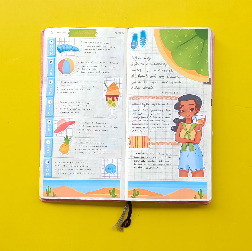 Sun-filled | Summer Princess | Collections Stickers | C261