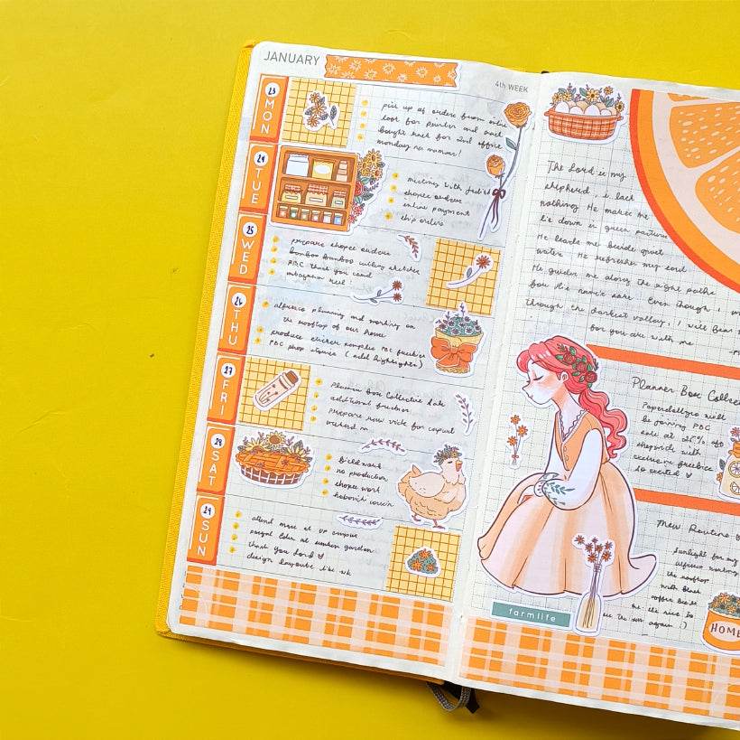Farmlife | The Pretty Petal | Collections Stickers | C297