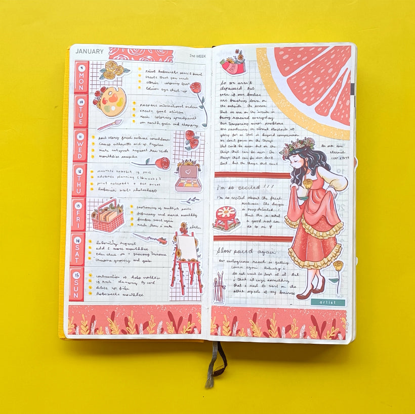Artist | The Pretty Petal | Collections Stickers | C298