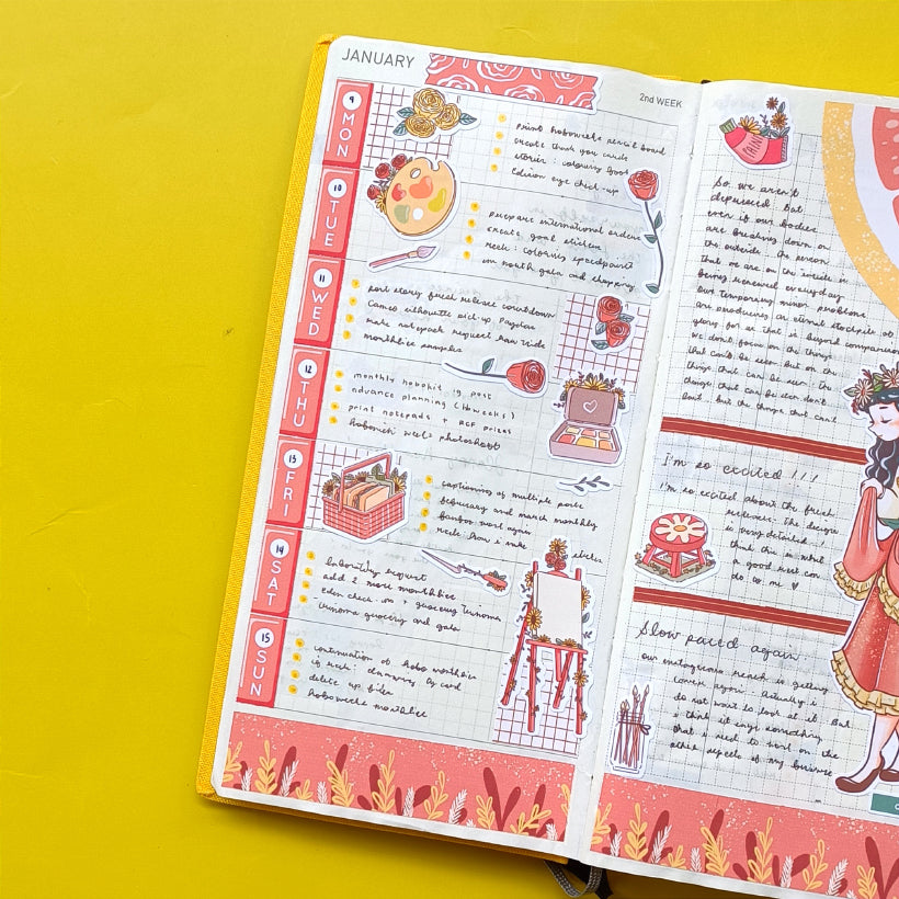 Artist | The Pretty Petal | Collections Stickers | C298