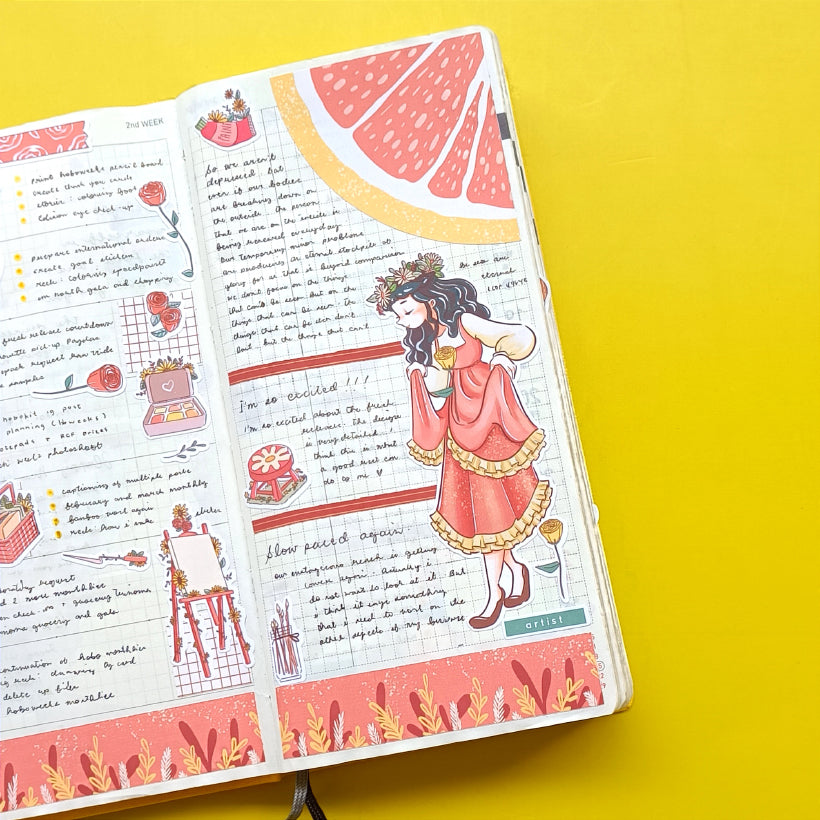 Artist | The Pretty Petal | Collections Stickers | C298