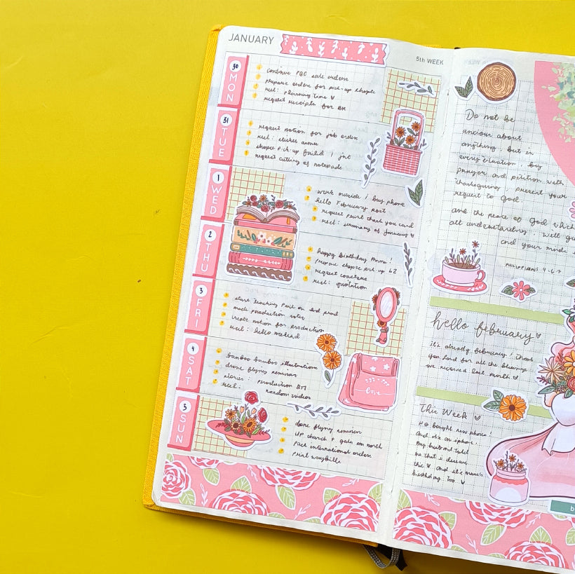 Blush | The Pretty Petal | Collection Stickers | C300