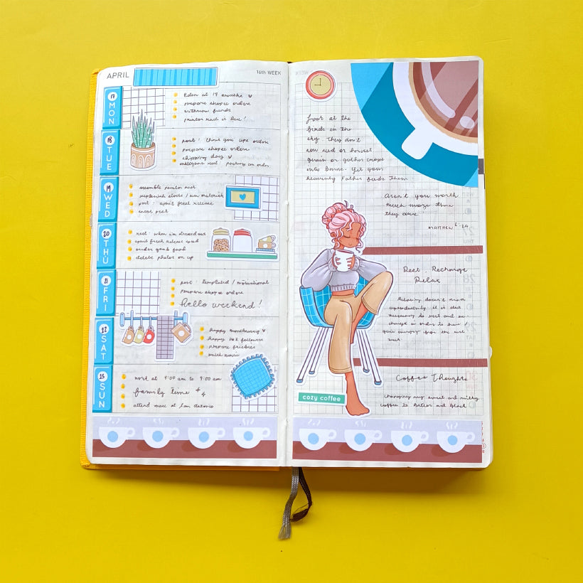 Cozy Coffee | Home Buddy | Collections Stickers | C307